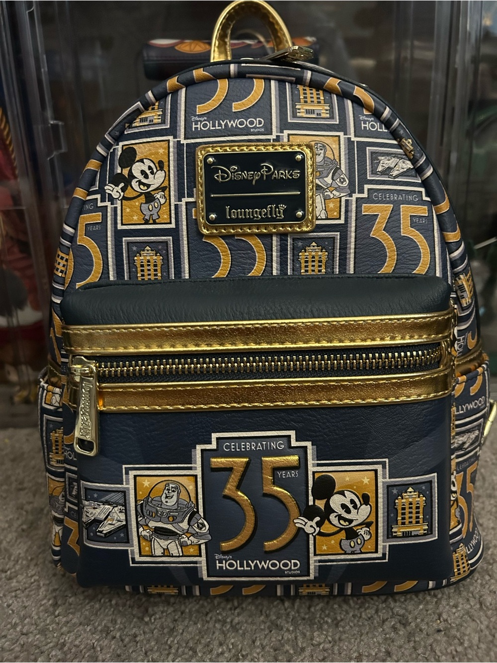 Loungefly Disney Parks 35th Anniversary Hollywood Studios Mini Backpack